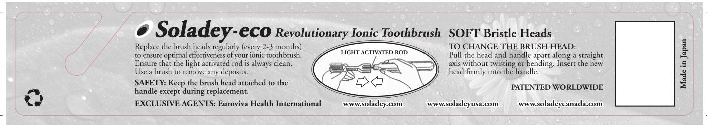 Achterzijde verpakking soladey SOFT opzetborstel